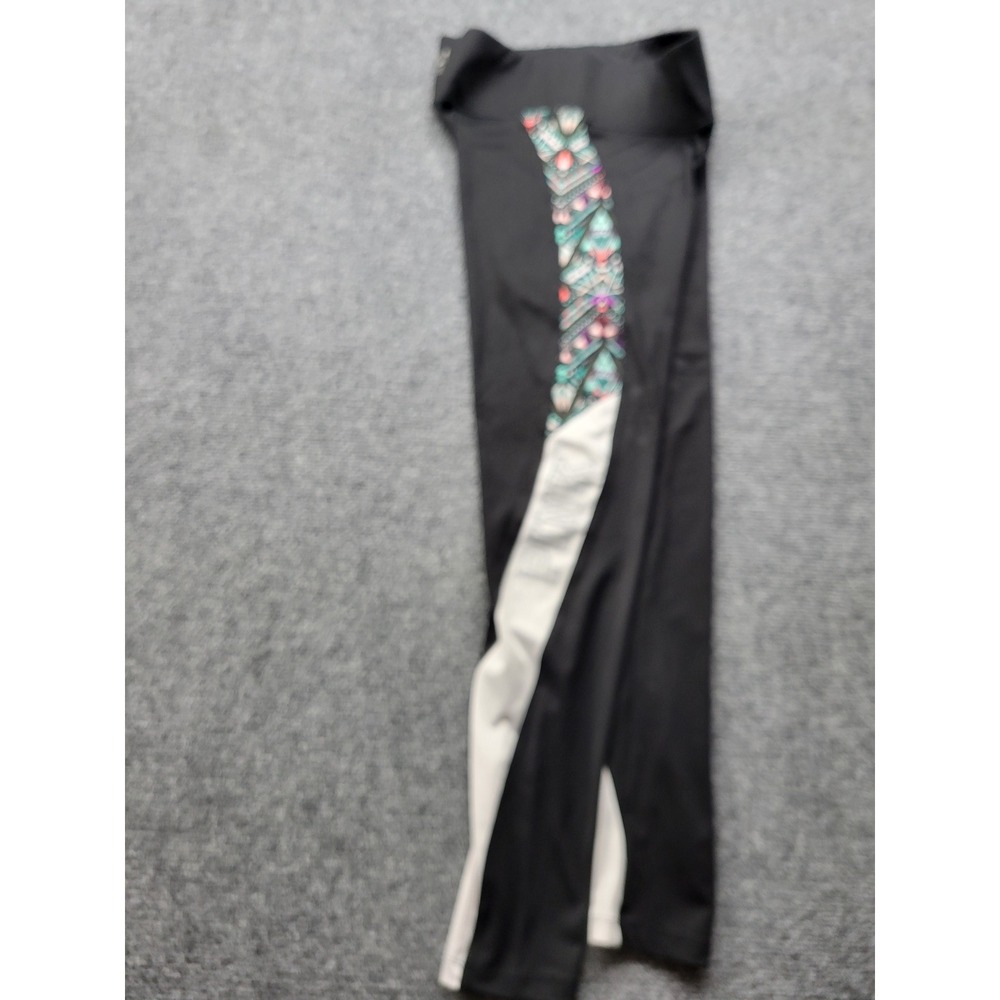 Victoria's Secret PINK Ultimate Black Tribal Print Leggings Small Yoga Gym